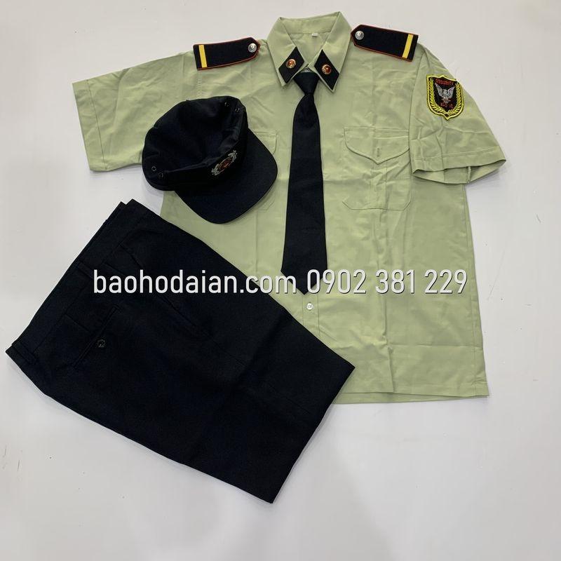 Quần áo bảo vệ màu xanh vỏ đậu đầy đủ phụ kiện
