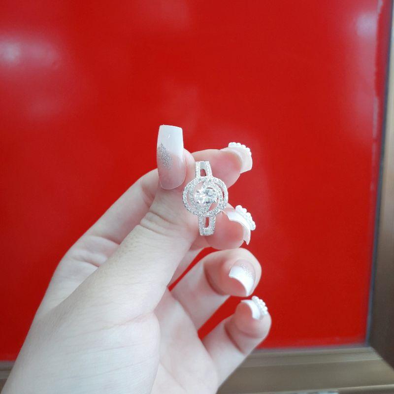 Nhẫn bạc đính đá cao cấp YN JEWELRY