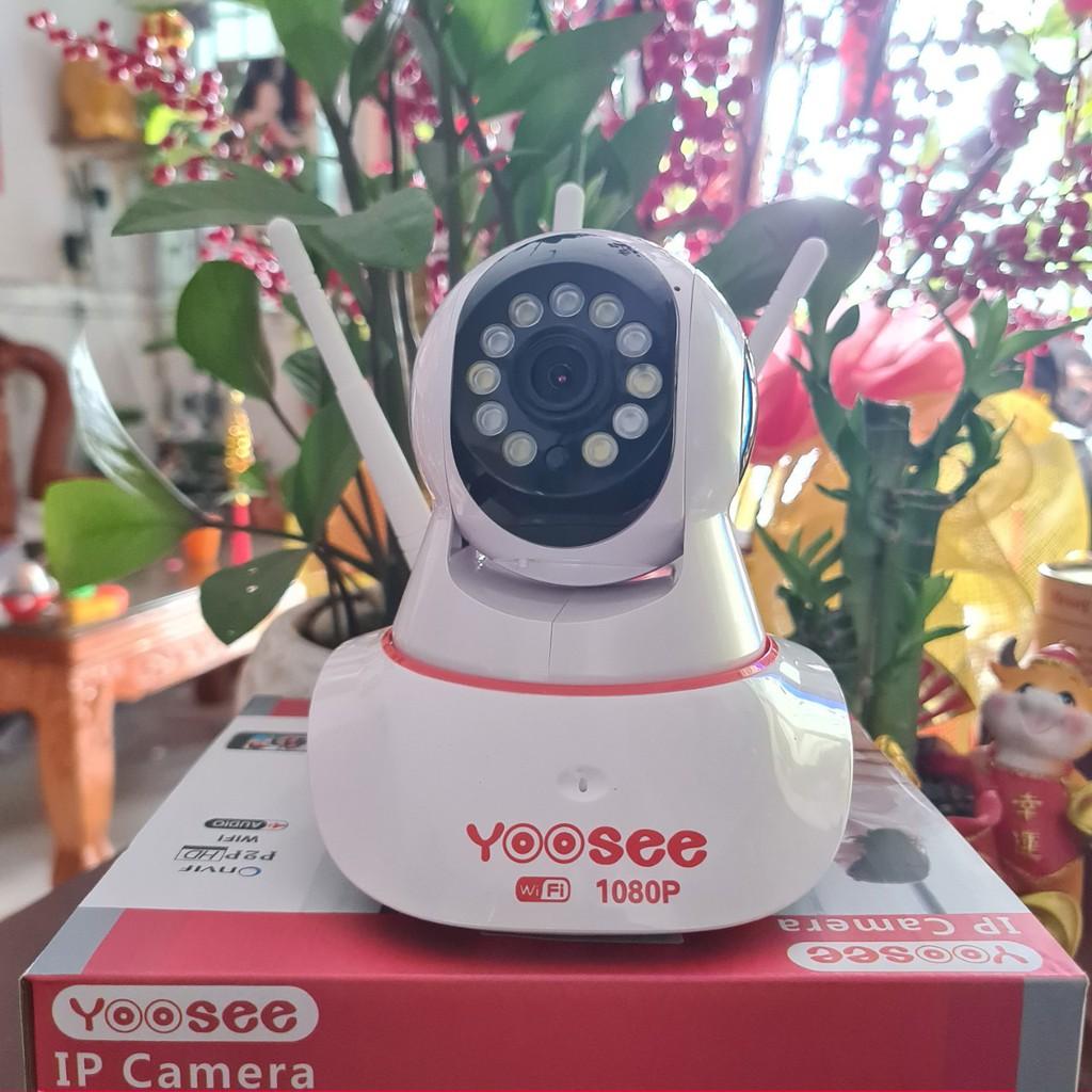 CAMERA IP WIFI YOOSEE HD1080 - 20.Mps - BAN ĐÊM CÓ MÀU - XOAY 360 ĐỘ - THEO DÕI ĐỐI TƯỢNG - HÀNG CHÍNH HÃNG