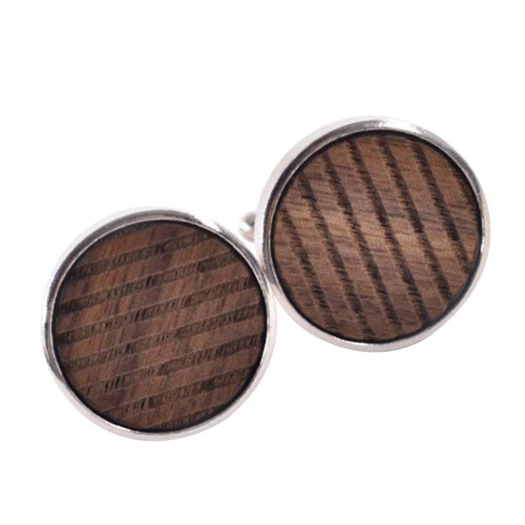 Mens Cufflinks and Cuff Link with Presentation Box Stripe