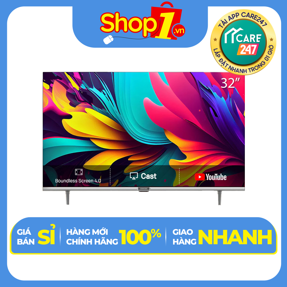 Smart Tivi Coocaa HD 32 inch 32R5 - Hàng chính hãng - Chỉ giao HCM