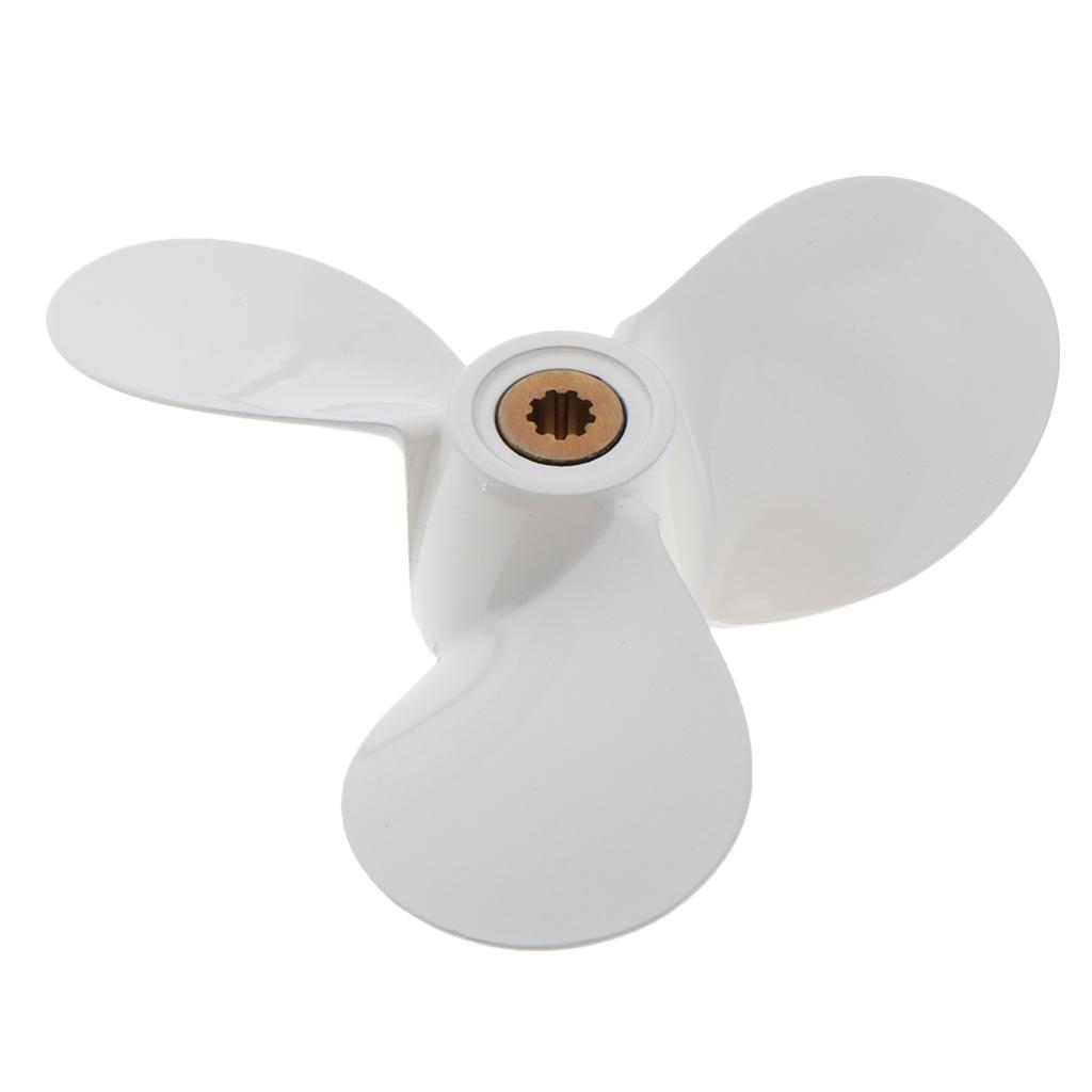 Aluminum Alloy Marine Boat Yacht Propeller 4-5-6HP Fit for Yamaha 7 1/2x7-BA