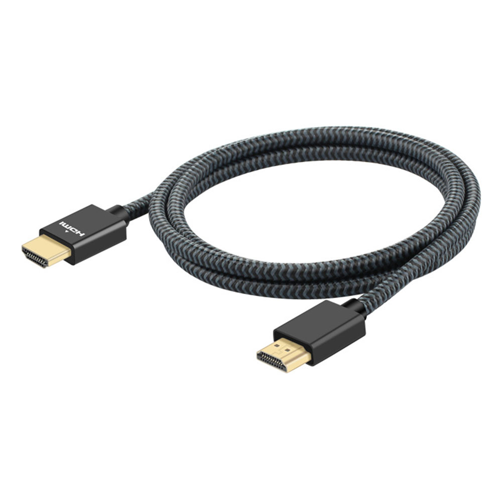 Cáp HDMI 2.0 Seasy bọc dù siêu bền hỗ trợ 4K 60Hz 3D đầu mạ vàng cho TV/ máy chiếu/ PS4/ laptop – Hàng chính hãng