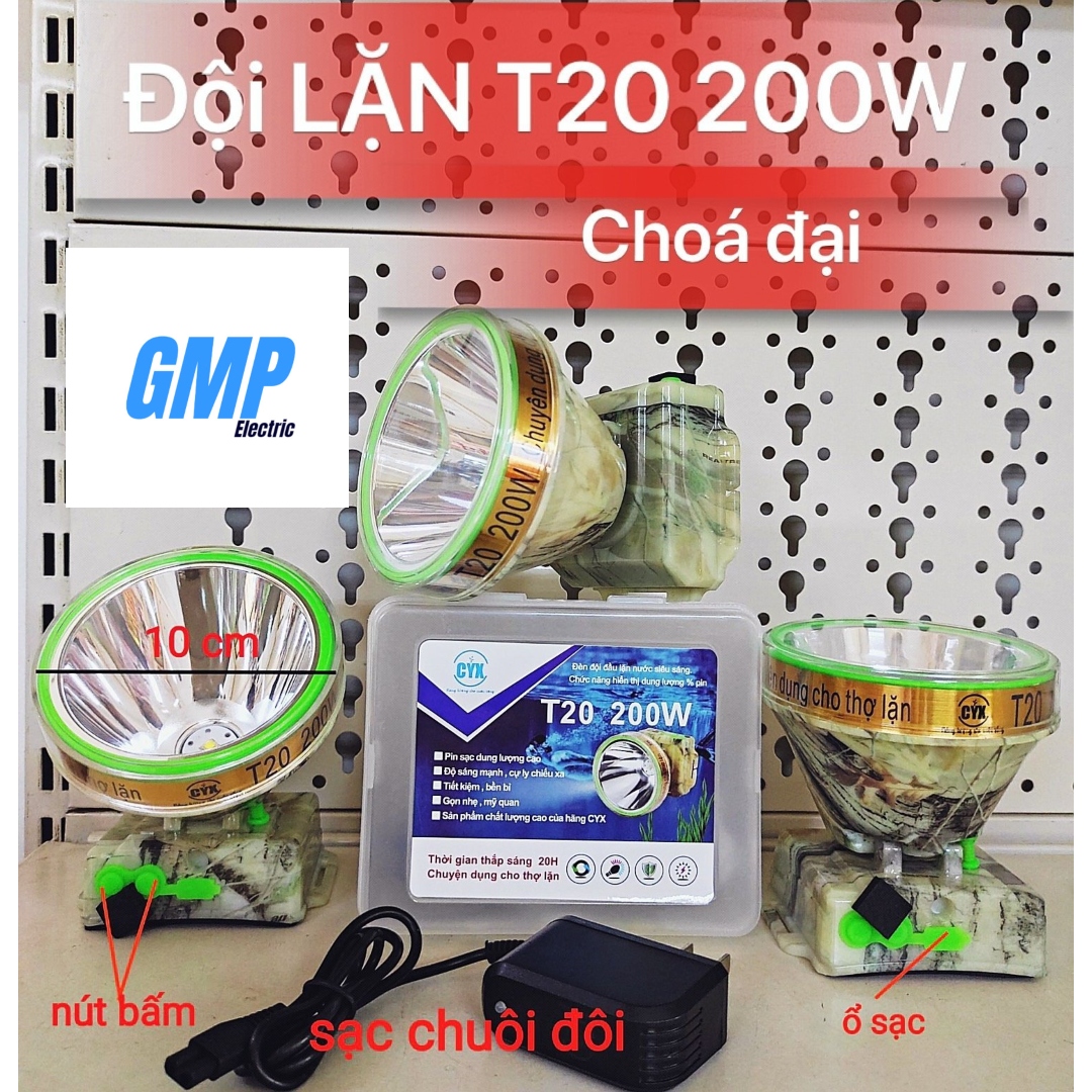 Đèn đội đầu chống nước T20