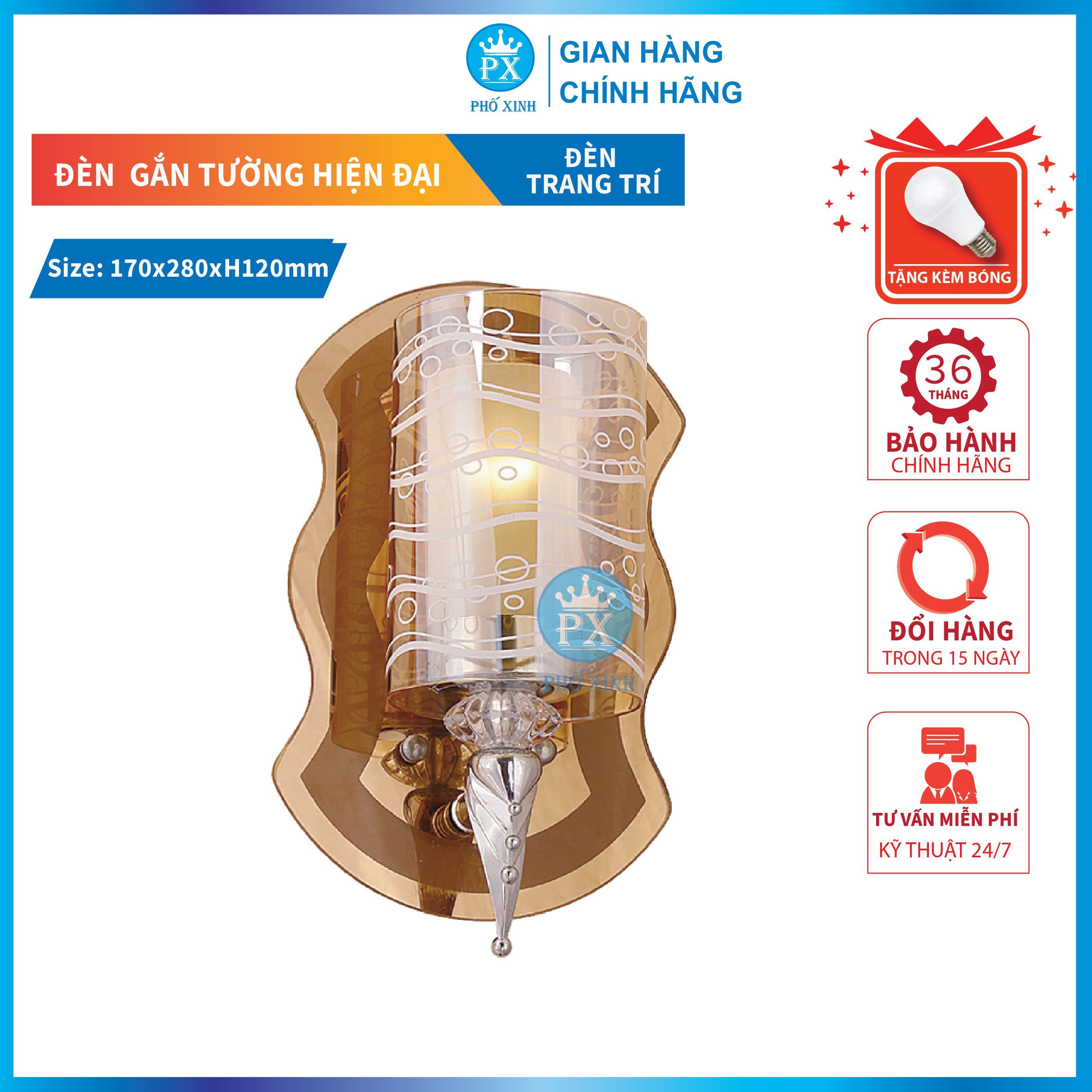 Đèn treo tường đế gỗ, đèn cầu thang- đèn gắn tường, đèn trang trí, đèn decor