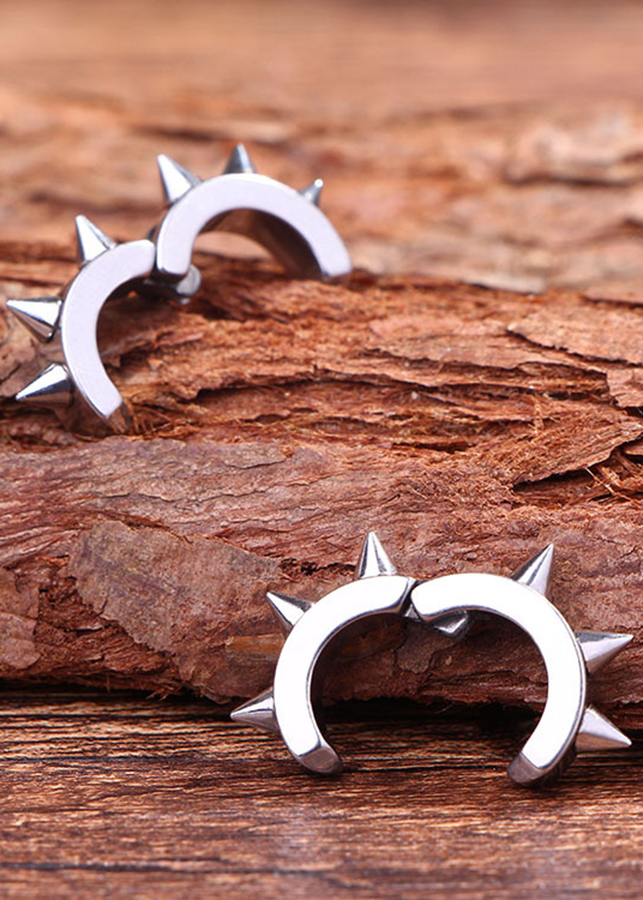 Bông tai kẹp BT284 (Màu Bạc)