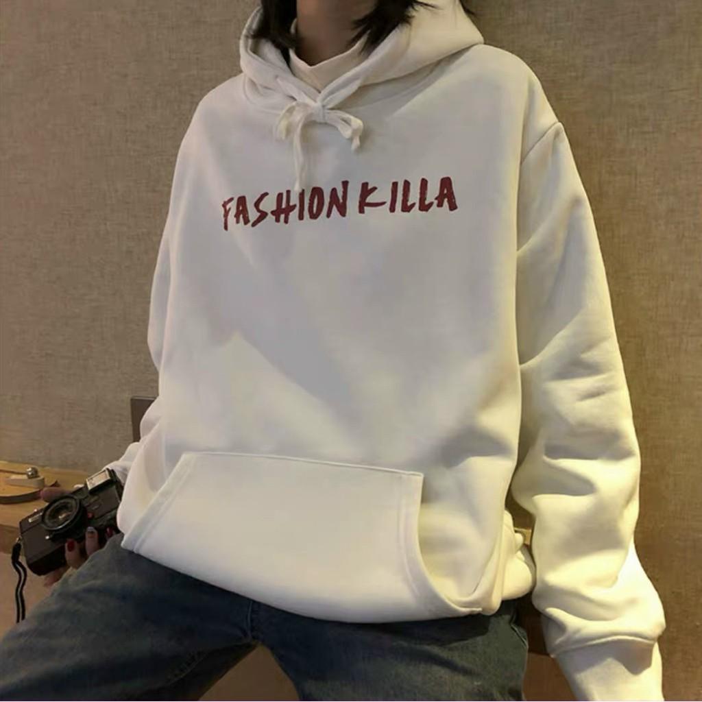 Áo hoodie nỉ cao cấp Fashion Killa cực chất, chất vải dày mịn dễ phối đồ AH04, thời trang thu đông cao cấp