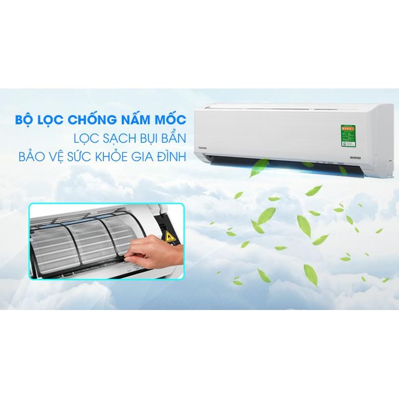 Máy lạnh Toshiba Inverter 1.5 HP RAS-H13C3KCVG-V-HÀNG CHÍNH HÃNG-GIAO HÀNG TOÀN QUỐC.