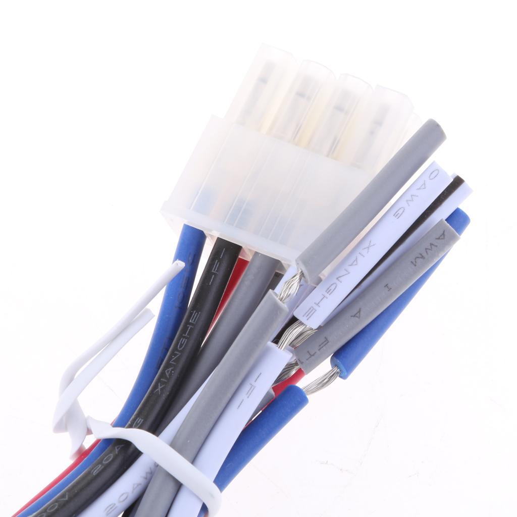 Auto Car Stereo Speaker to RCA Converter High VF to Low VF Line Level Cable