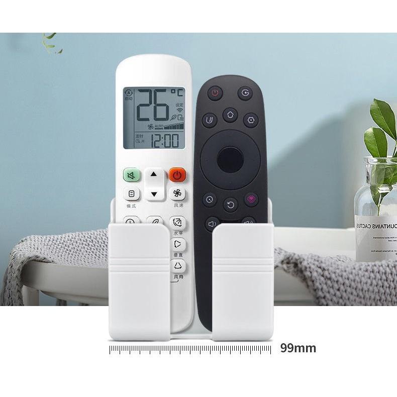 BỘ 2 GIÁ ĐỠ ĐIỆN THOẠI/ REMOTE DÁN TƯỜNG KHÔNG CẦN KHOAN ĐỤC TIỆN LỢI SIÊU BÁM CHẮC