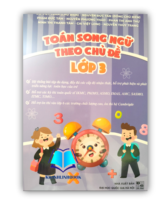 Sách - Toán song ngữ theo chủ đề lớp 3