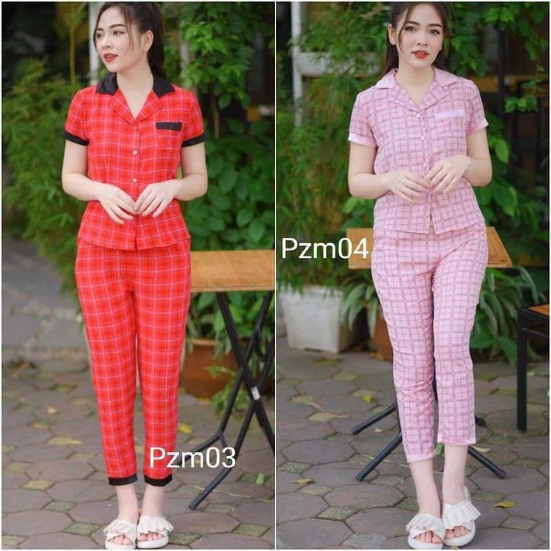 Pizama lụa hàn đồ bộ nữ sang đẹp rẻ