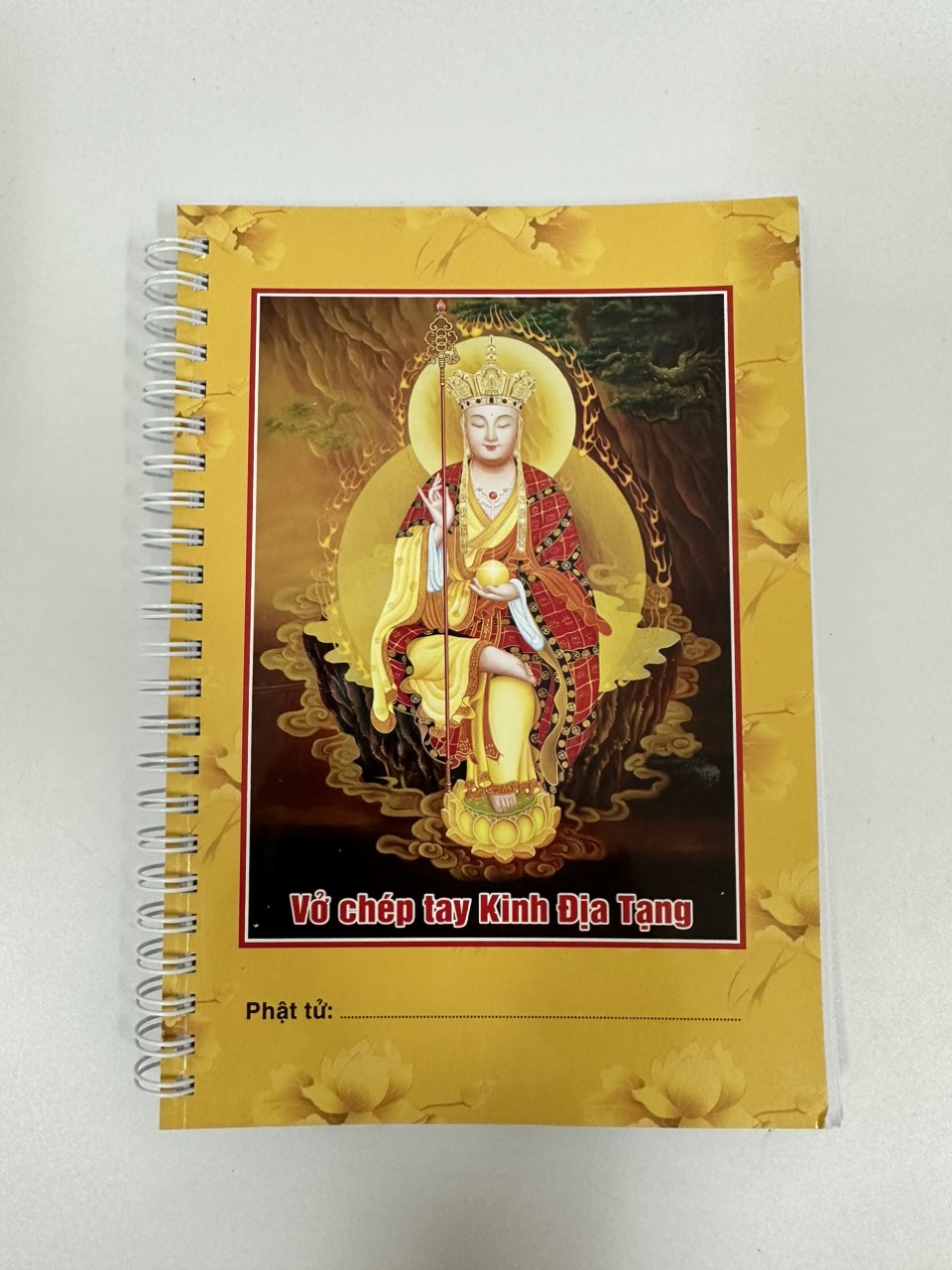Vở Chép Kinh Địa Tạng A5