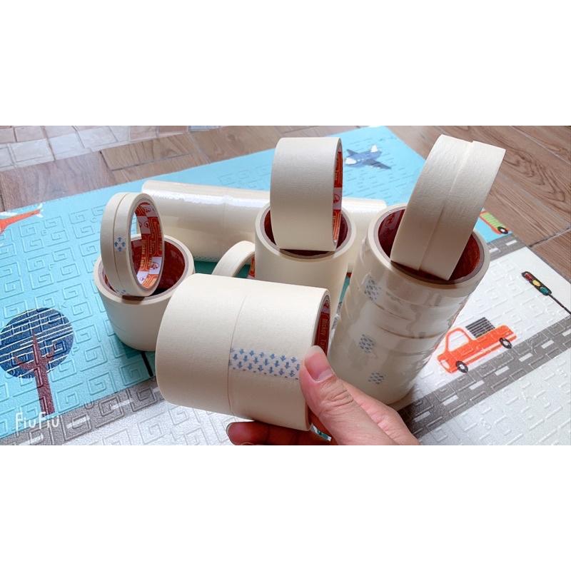 BĂNG DÍNH GIẤY KHỔ 2cm Với khổ 1cm