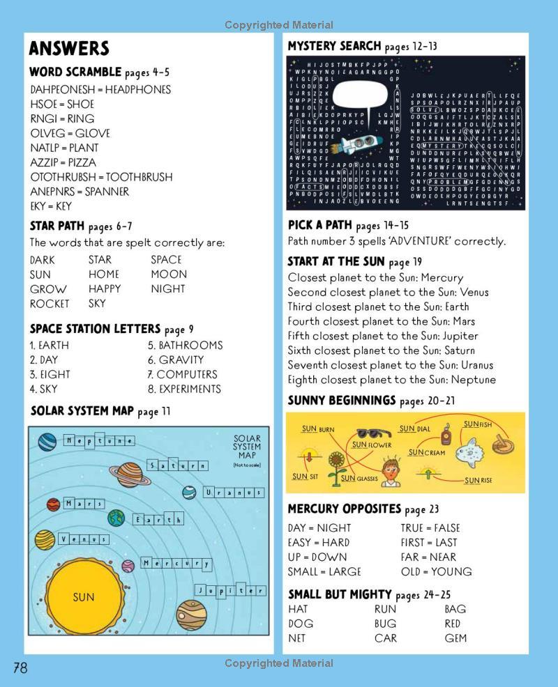 Britannica's Amazing Word Activities: Follow The Stars! What Happened On Mars?