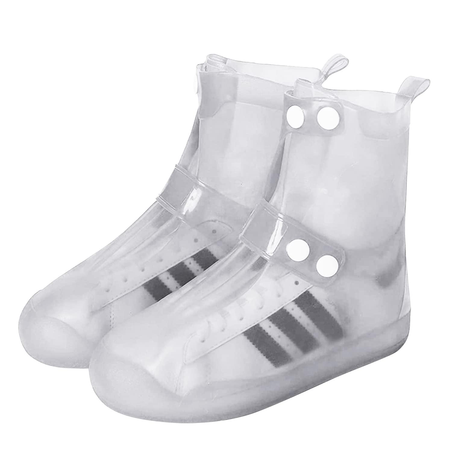 Bao Giày Silicon, Một Đôi Bao Giày Silicon Chống Trơn Trượt Bao Giày Chống Thấm Nước Làm Dày Overshoes Cho Nam Nữ