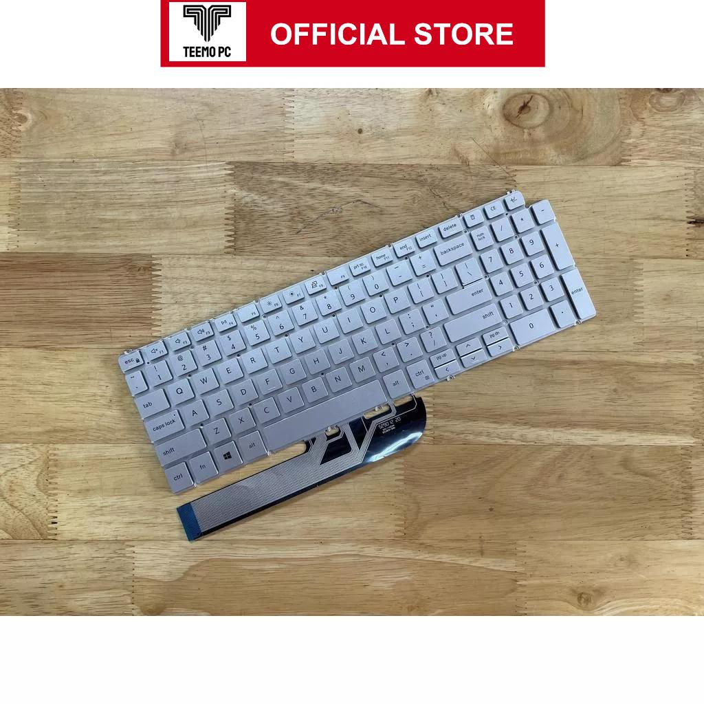 Bàn Phím Tương Thích Cho Laptop Dell Inspiron 5584 5590 5593 5594 5598 7590 7591 Tốt Không Đèn Bạc TEEMO PC KEY69 Hàng Nhập Khẩu