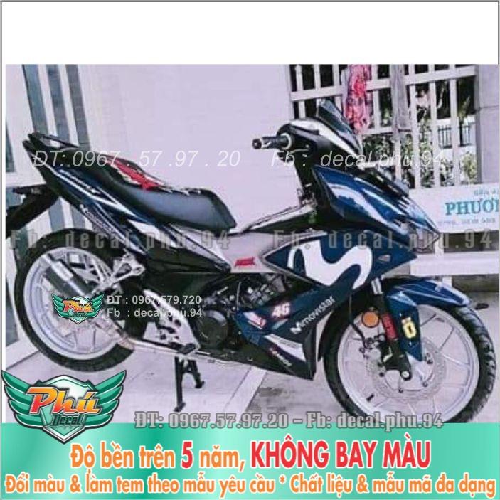 Tem rời Winner X Movistar Xanh trắng  -1
