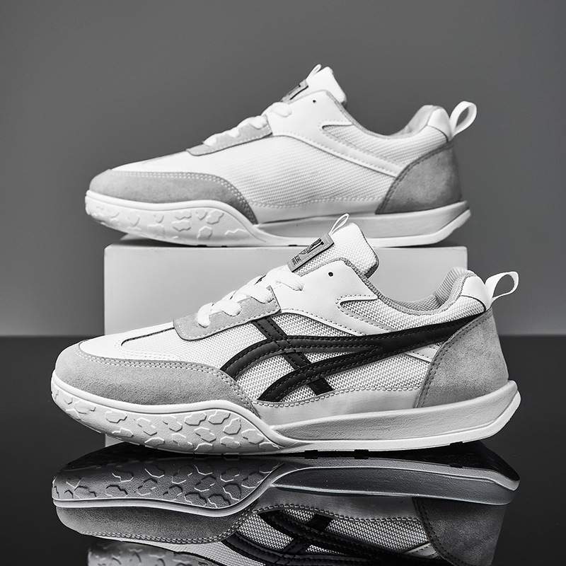 Giày Thể Thao Nam MENDO - Giày Sneaker Màu Kaki - Trắng - Đen, Giày Thể Thao Dáng Hàn Quốc, Phù Hợp Mọi Lứa Tuổi - G5351