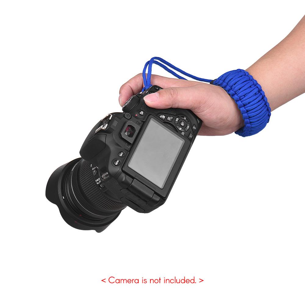 Dây đeo cổ tay cho máy ảnh Canon Nikon Sony DSLR ILDC có thể điều chỉnh