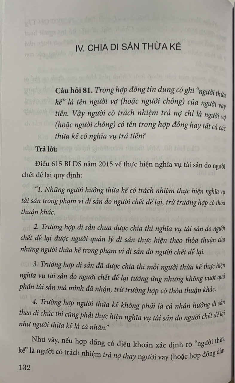 100 câu hỏi giải quyết tranh chấp thừa kế tại tòa