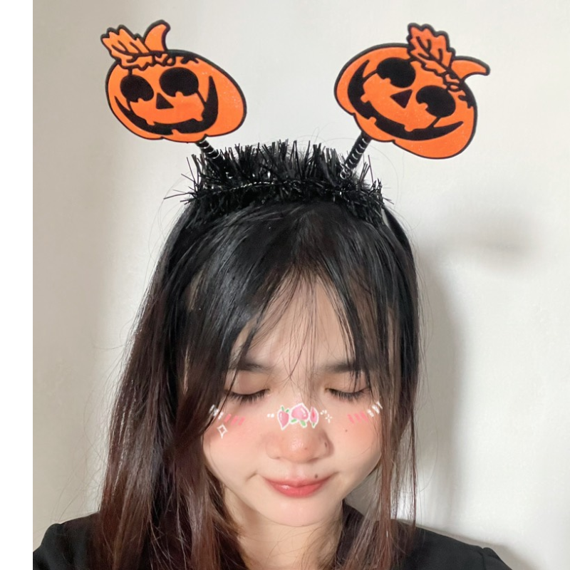 Cài tóc Halloween 2023, bờm tóc hóa trang cá tính, dụng cụ hóa trang