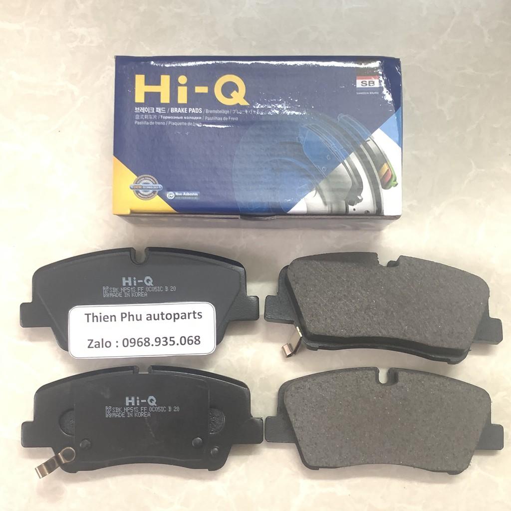 Má phanh chính hãng Hi-Q cho Hyundai Solati sau H350 - Bố thắng sau. OEM Brake Pad : 5830159A00  5830159A10