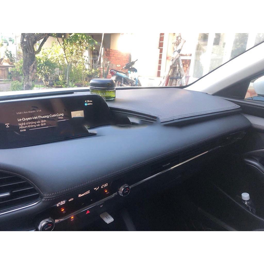 THẢM TAPLO DA VÂN CARBON CAO CẤP DÀNH CHO XE MAZDA 3 2020