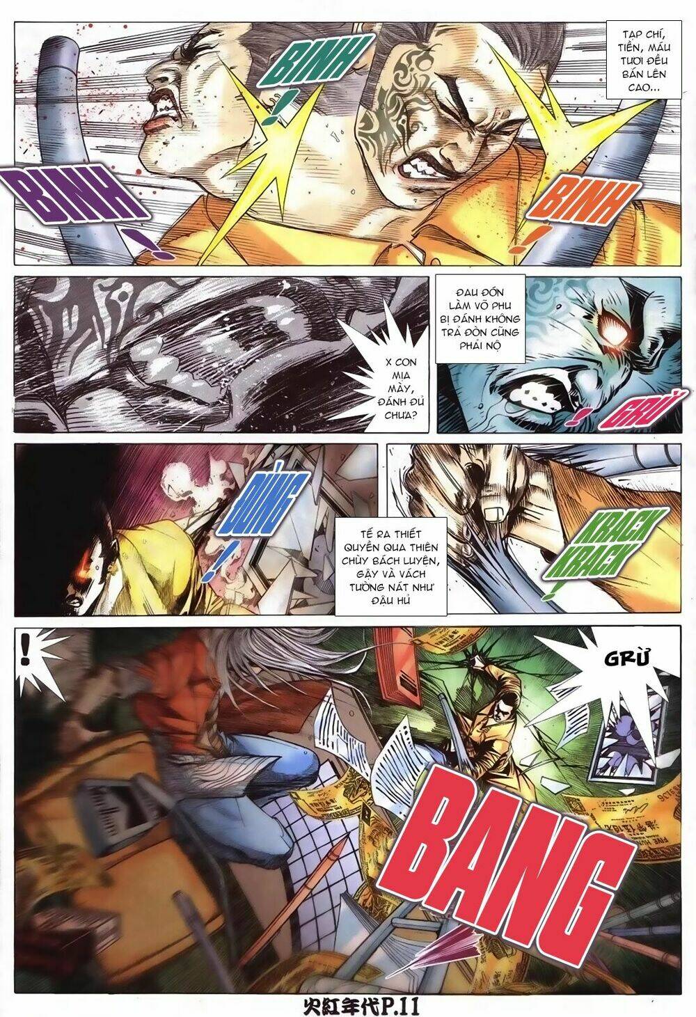 hỏa hồng niên đại hắc cốt đường chapter 83 9