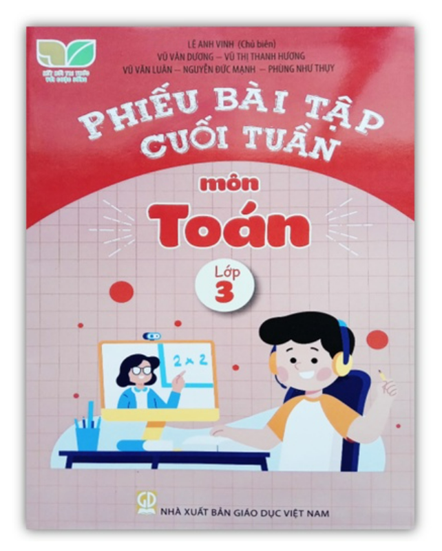 Sách - Phiếu Bài Tập Cuối Tuần Môn Toán Lớp 3 Kết Nối Tri Thức