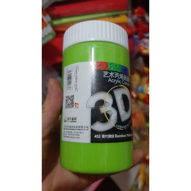 MÀU ACRYLIC 3D LỌ 300ML