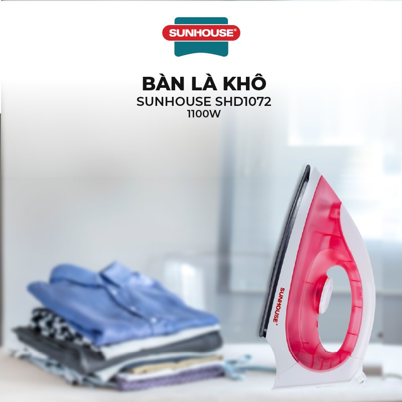 BÀN LÀ KHÔ SUNHOUSE SHD1072 HỒNG - Hàng chính hãng