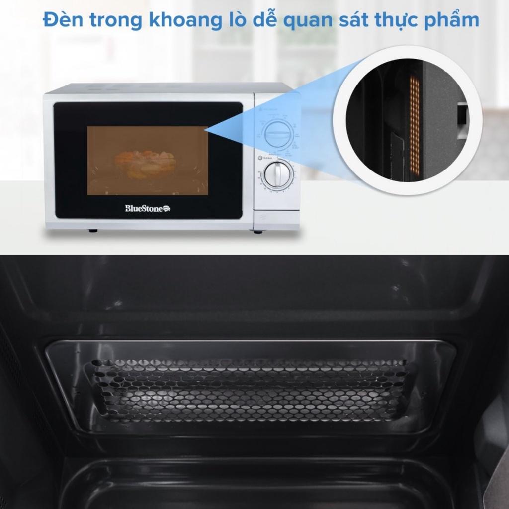 Lò Vi Sóng Có Nướng Bluestone MOB-7741, Dung Tích 25Lit - Công Suất 1400W, Hàng Chính Hãng