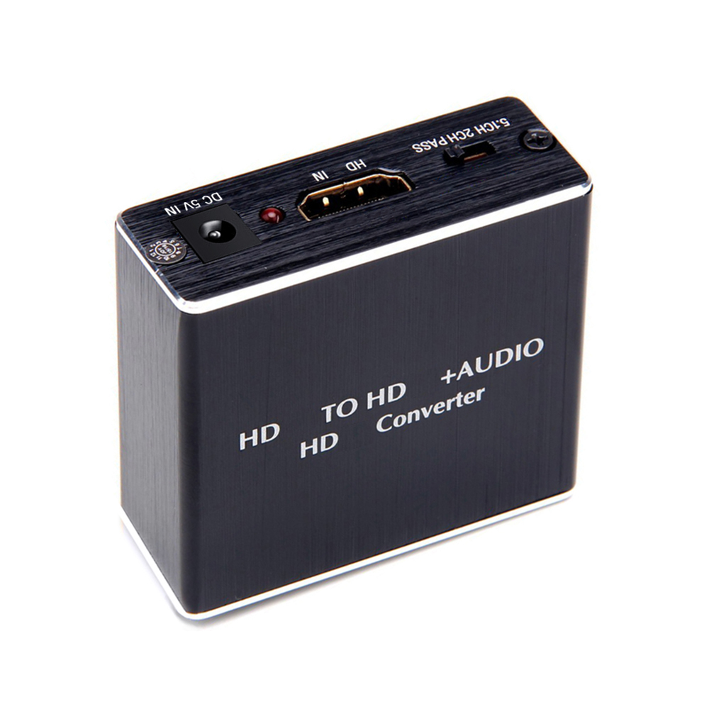 Bộ Chuyển Đổi Âm Thanh HD Sang HD + 3,5mm, SPDIF, COAXlAL, 2CH / 5.1CH Với USB