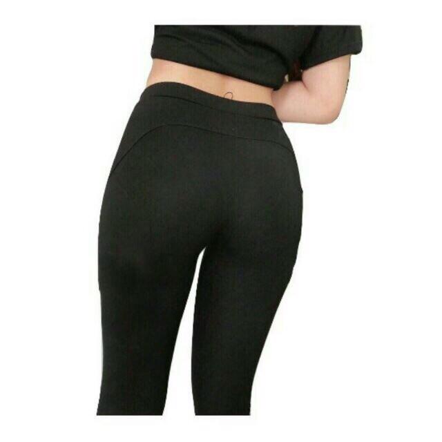 Quần legging Nâng Mông túi zip xuất khẩu
