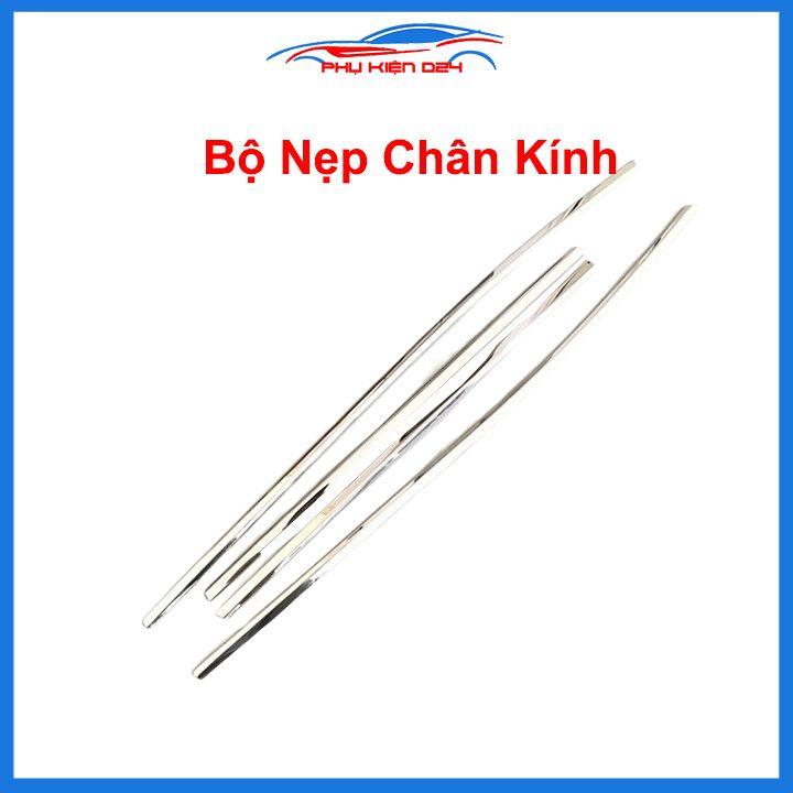 Bộ nẹp viền cong kính Inox Cho Mazda Cx5 2018-2022