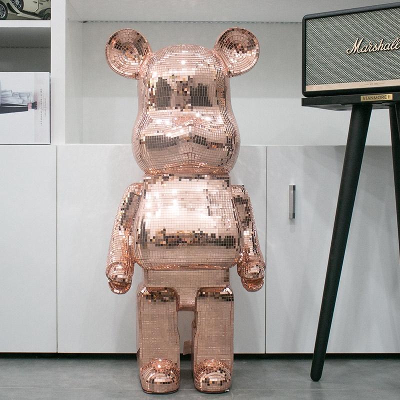 Tượng Gấu – Bearbrick01, tượng trang trí, thú trưng bày, quà tặng decor