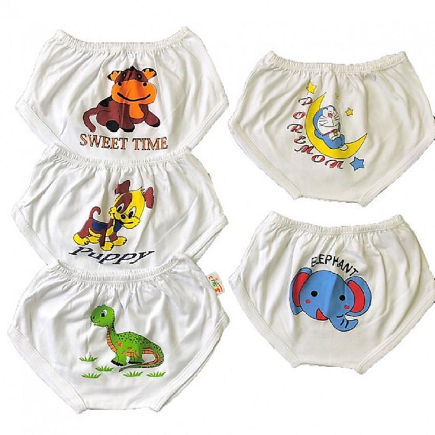 Sét 10 Quần Chíp Trắng 100% Cotton Cho Trẻ Sơ Sinh Từ 6-18kg - Quần Áo Trẻ Em