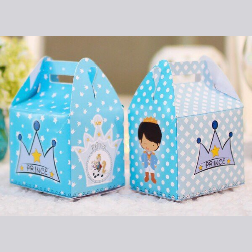 Set 3 cái hộp đựng quà prince - Popcorn box hbhq21