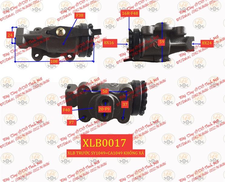 XLB trước SY1049=CA1049 KHÔNG XẢ