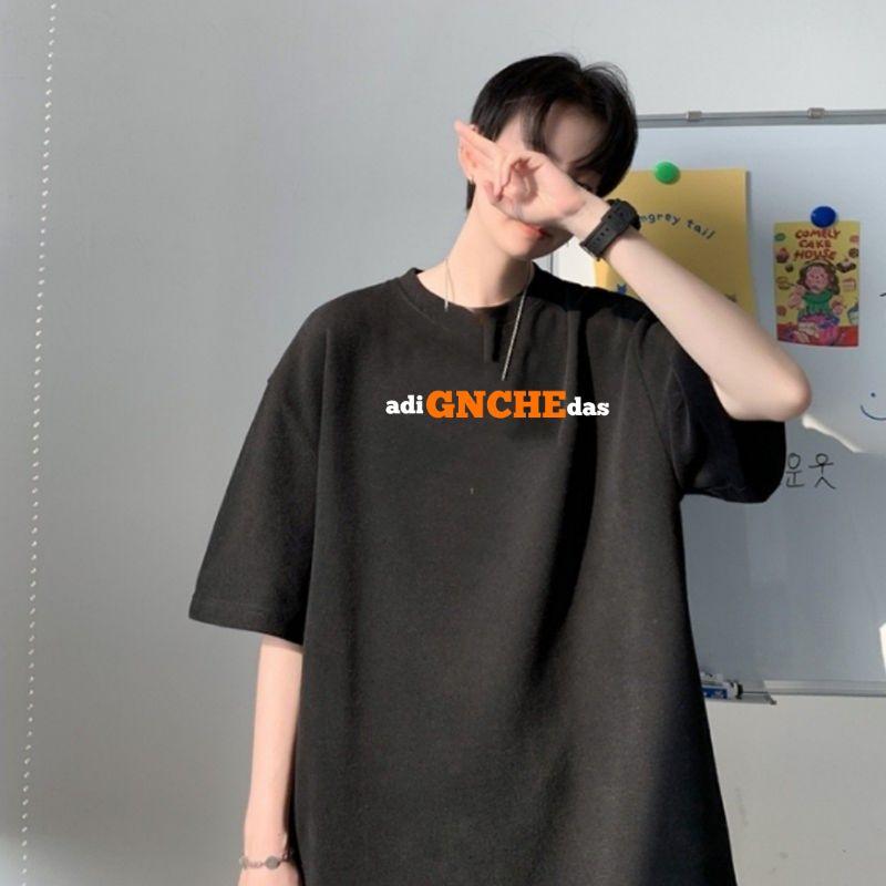 Áo thun nam cá tính màu đen có bigsize