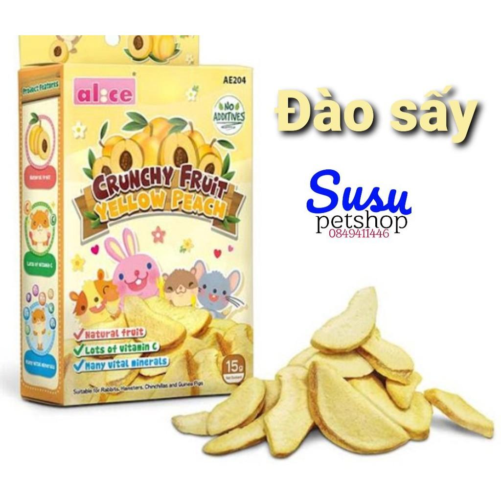 Đào Sấy Khô cho Thỏ, Hamster, Chinchilla và Bọ - AE204X