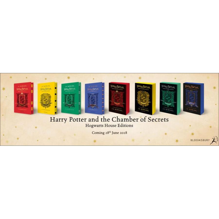 Harry Potter Part 2: Harry Potter And The Chamber Of Secrets (Hardback) Hufflepuff Edition (Harry Potter và Phòng chứa bí mật) (English Book)