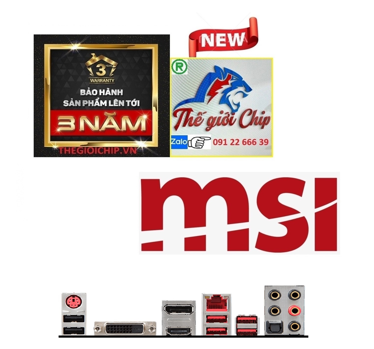 Bo Mạch Chủ (Mainboard) MSI Z370 MORTAR - HÀNG CHÍNH HÃNG