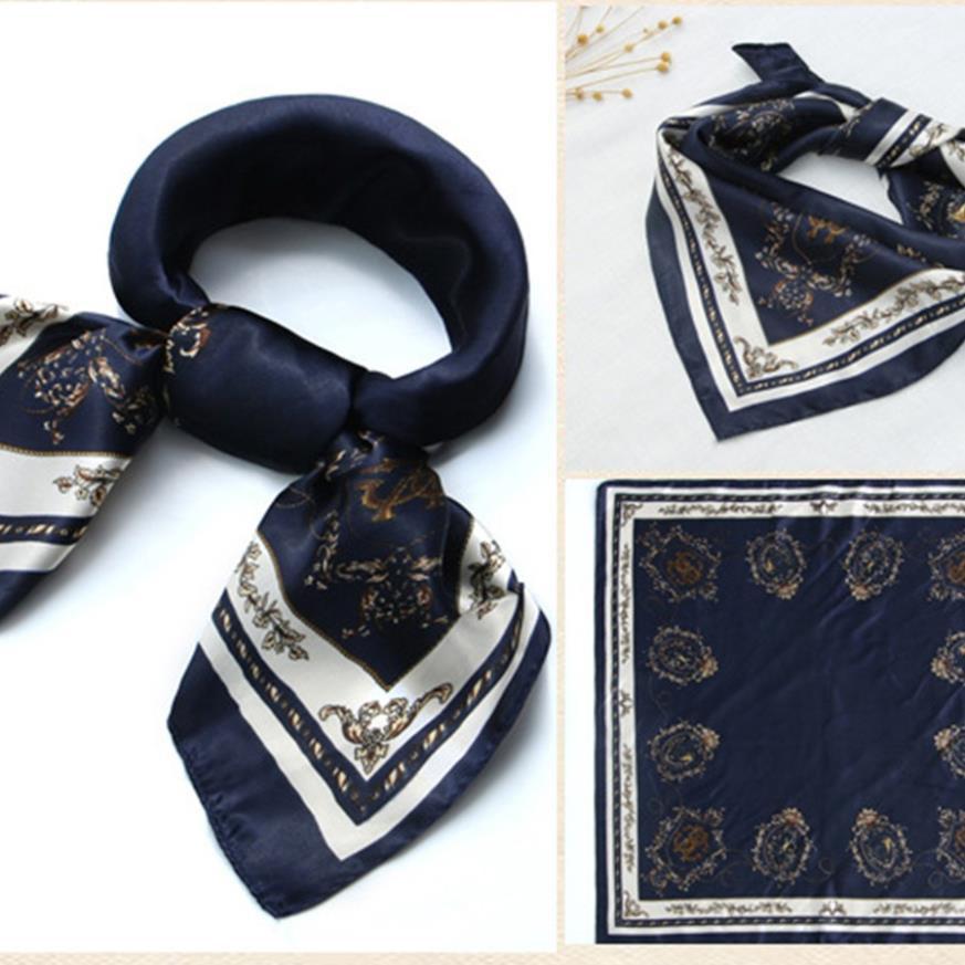 Khăn Lụa Vuông Satin Tế Bào