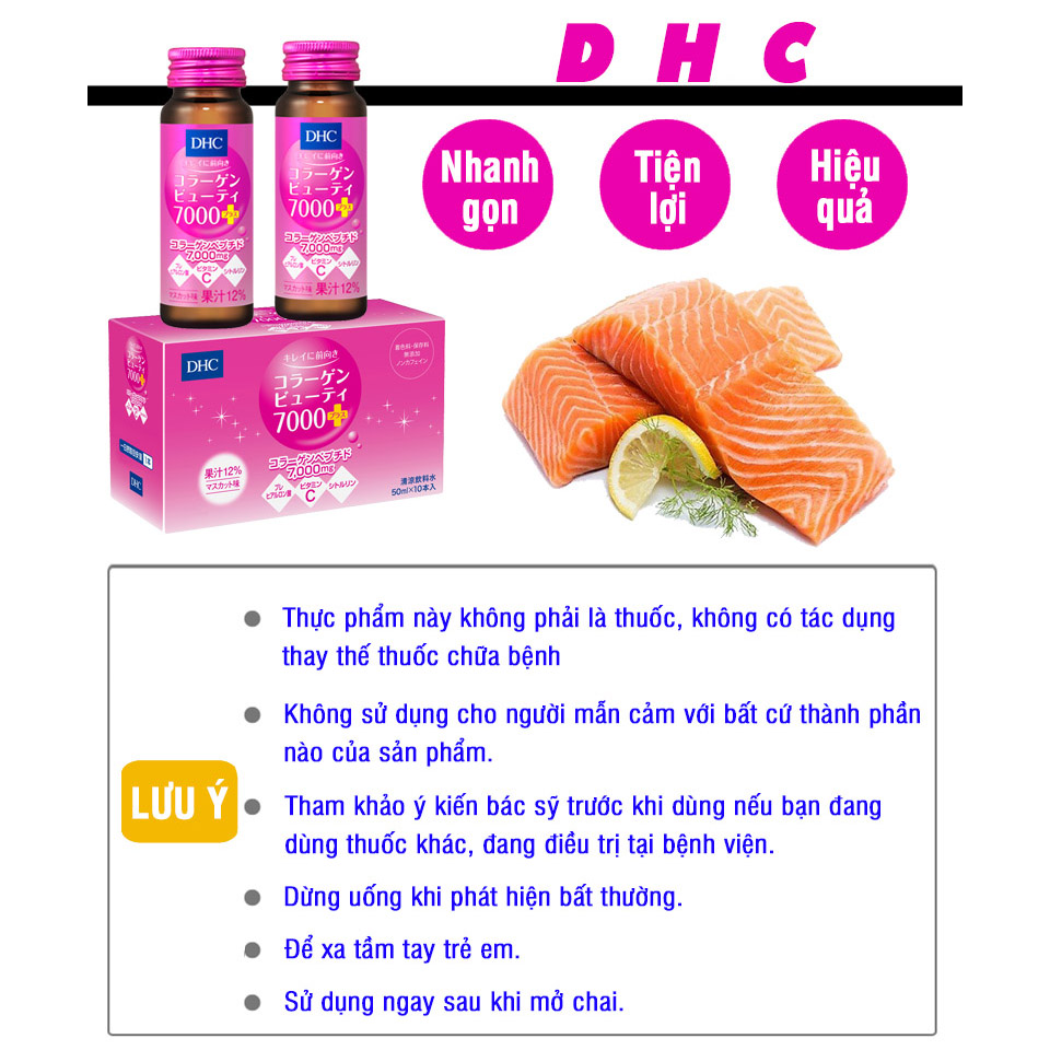 Collagen nước DHC Collagen Beauty 7000 Plus