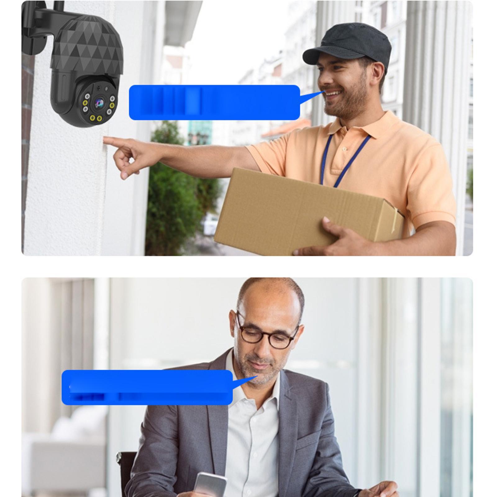 2MP WiFi IP Camera 1920x720  Waterproof Motion Detection for Home