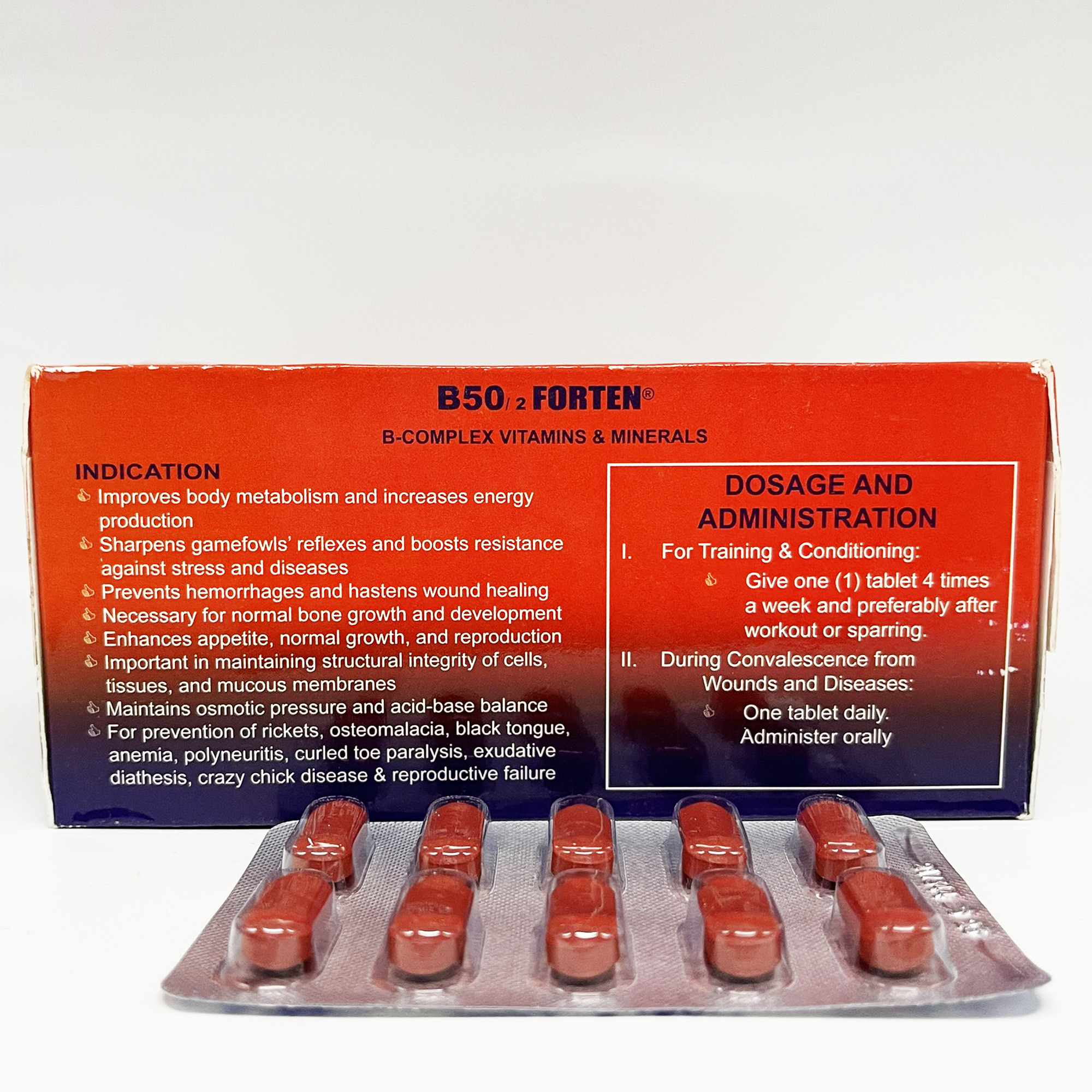 B50 Forten-Tăng Cơ-Nở Khung Xương-Nhanh Hừng Gà