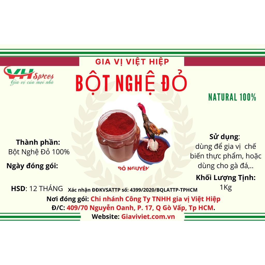 Bột Nghệ Đỏ Việt Hiệp gói 500gram - Dùng Cho Gà Đá - Shop Chuyên Giá Sỉ