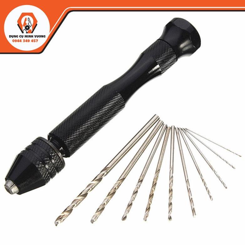 Dụng cụ khoan xoắn cầm tay đục lỗ để làm đồ trang sức, mỹ nghệ tiện dụng